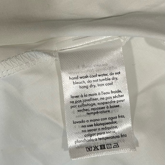 NWT WeWoreWhat Strapless Classic White Midi Dress Size L - Picture 7 of 8